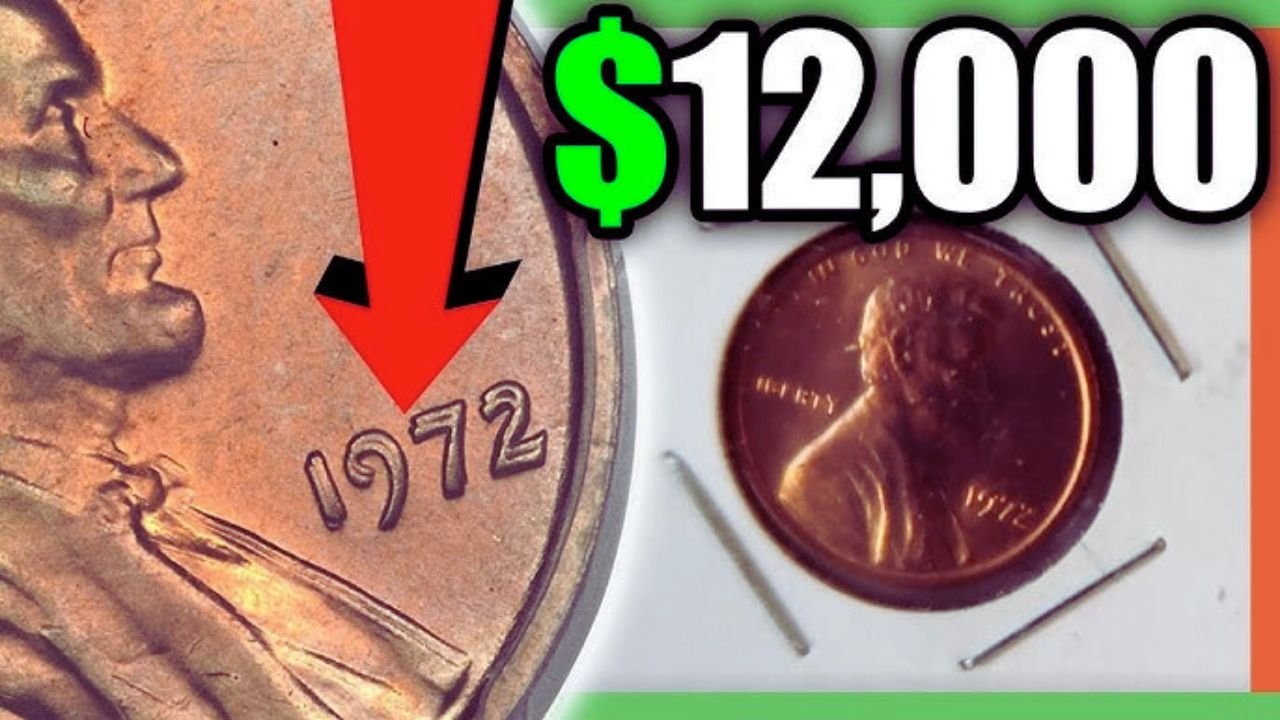 Rare 1972 Double Die Penny